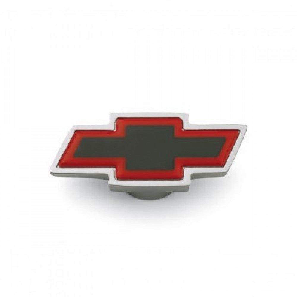 Proform Large GM Bowtie Air Cleaner Center Wing Nut Chrome Red Black #141-333