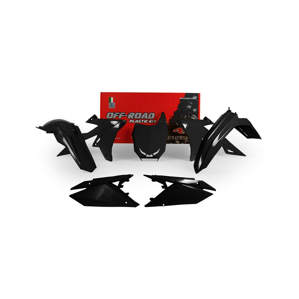 Plastics Kit Rtech Rmz450 18-21 Rmz250 19-21 Black