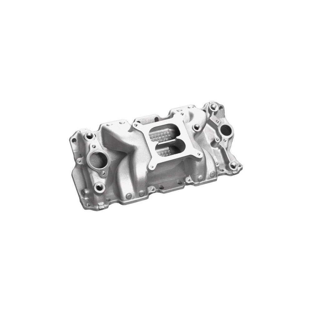 AFTERBURNER Intake Manifold (Chev SB) Typhoon-Dual Plane Satin 57-95 Each#52026