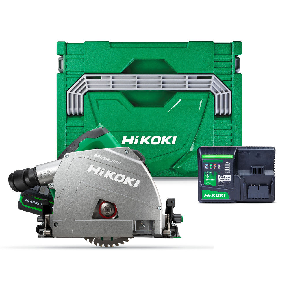 36V Brushless 165mm Plunge Saw T-PWR Kit
