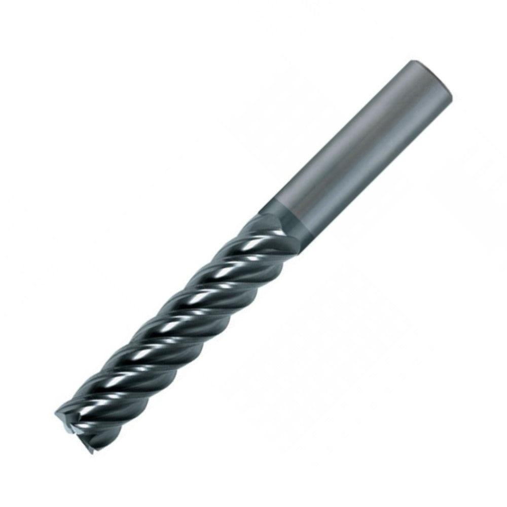 8mm SER 55M 5 Flute V-Carb AlTiN Finishing Endmill Steel >45HRc #42609 12x50