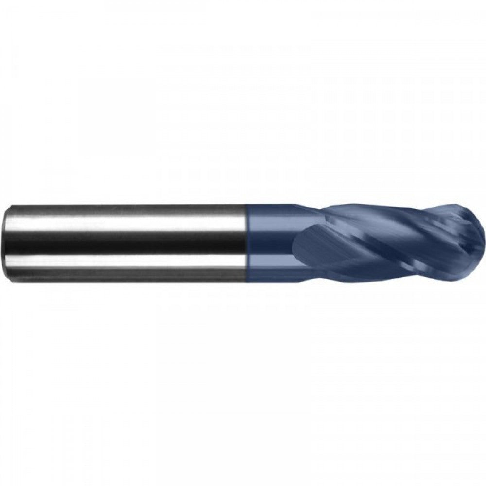 1mm 4 Fl Ti-Namite A Ball Nose Carbide Endmill