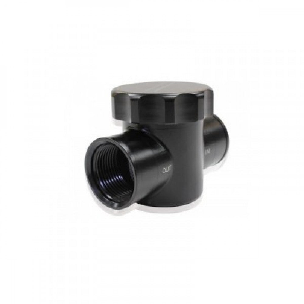 Radiator Filler And Filter Black 1.5 Dia