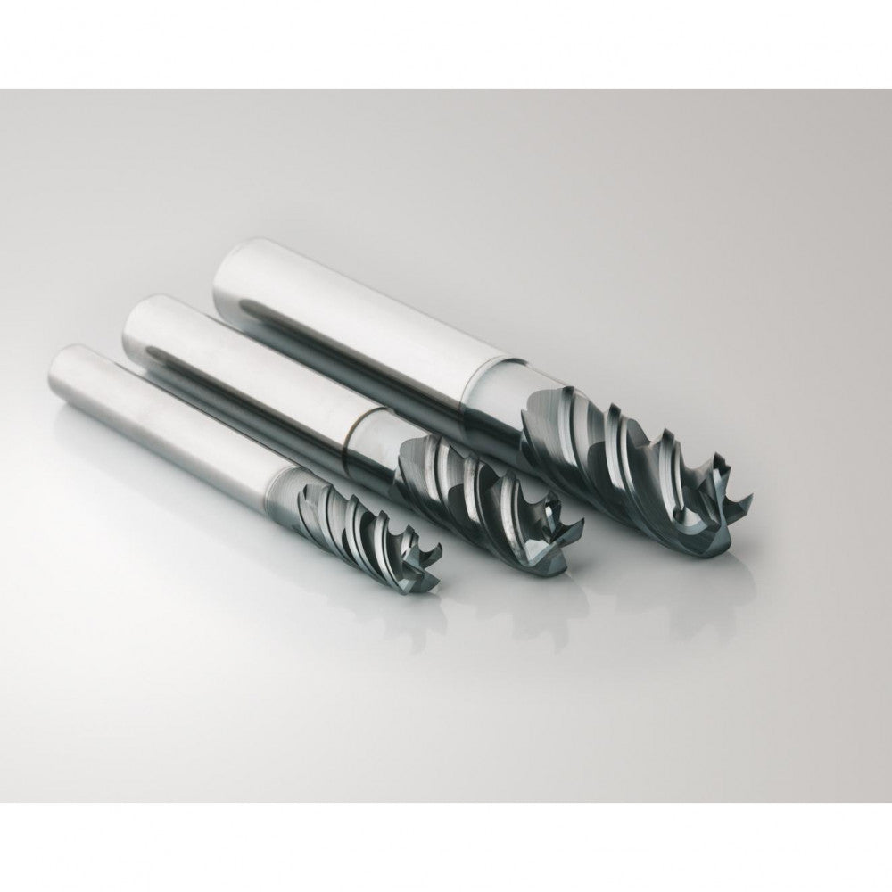 6mm, 8mm, 10mm & 12mm 3FL Solid Carbide Coated Cutter Set