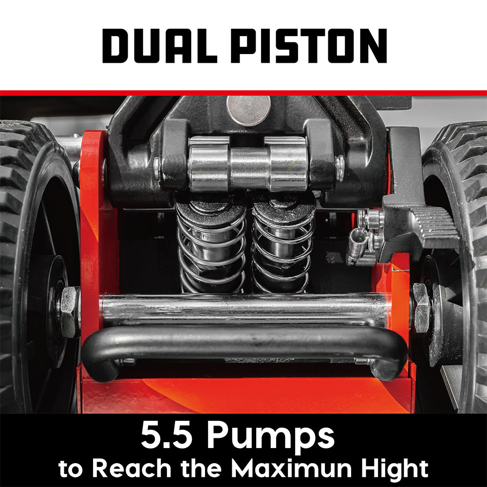 1.5 Ton Big Wheel Off Road Jack