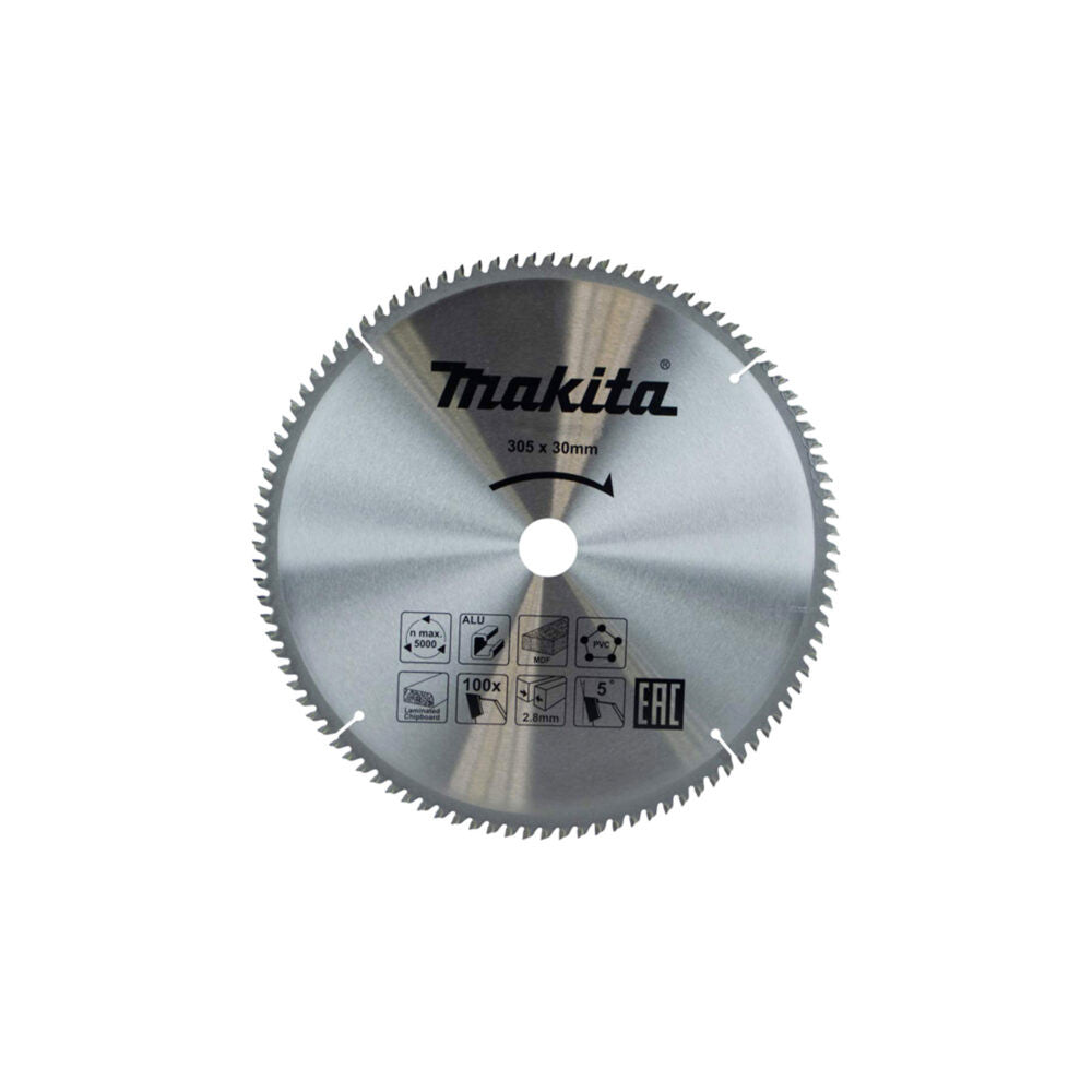 Makita Multi-Material TCT Blade 305mm 100T D-81979