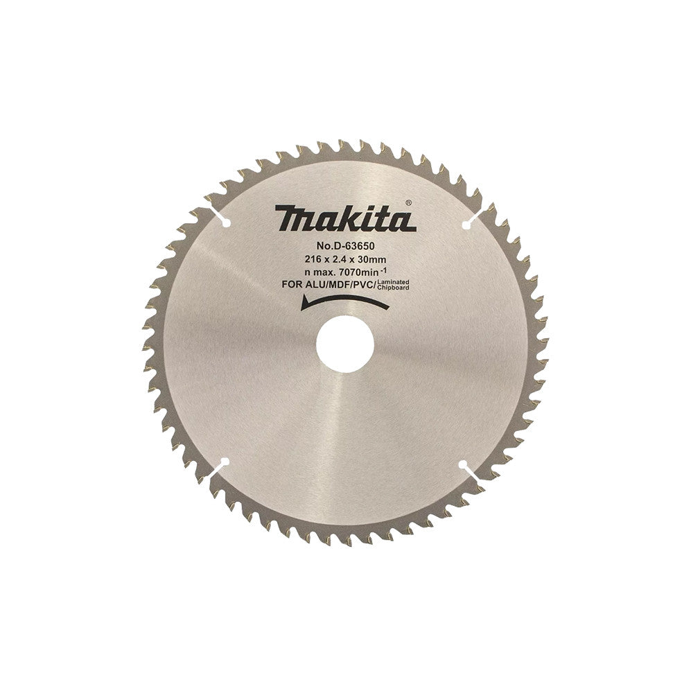 Makita Multi-Material TCT Blade 216mm 60T D-81430