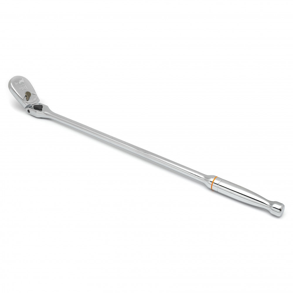 GEARWRENCH 1/2" Drive 90-Tooth Locking Flex Head Teardrop Ratchet 24" 81363T