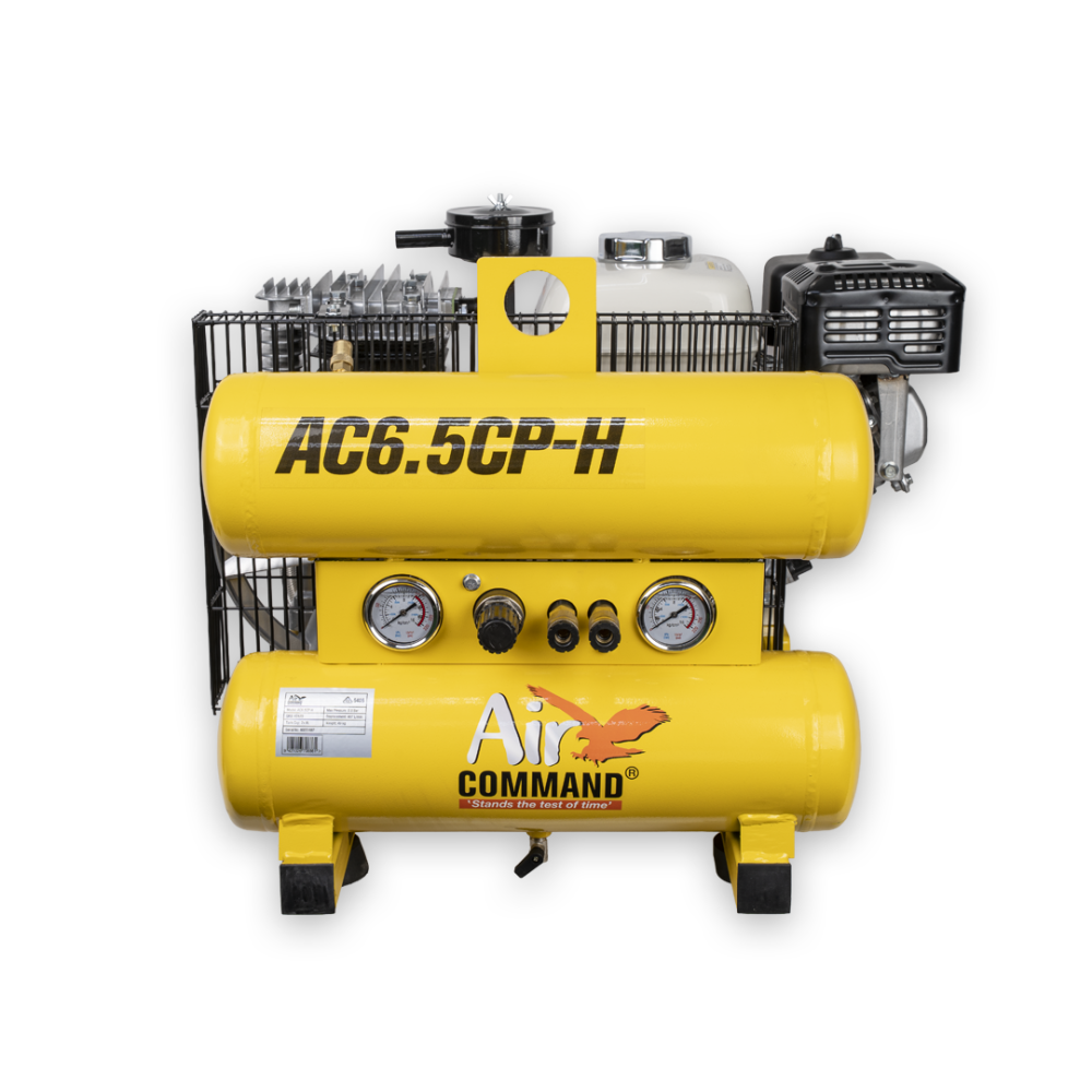 Air Command AC6.5CP-H Compact Petrol Compressor 16L Honda GX200 Engine