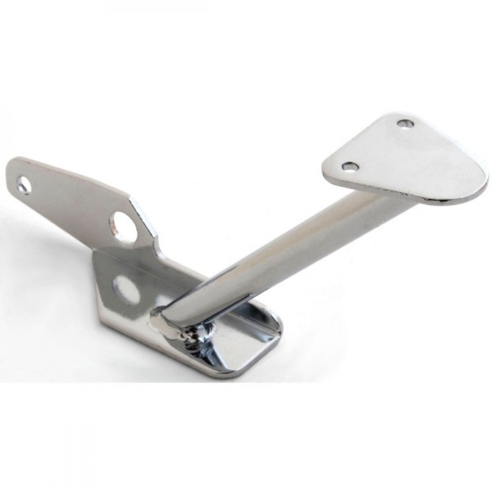 TSP CHROME STEEL THROTTLE RETURN SPRING & BRACKET KIT FOR HOLLEY CARBURETORS