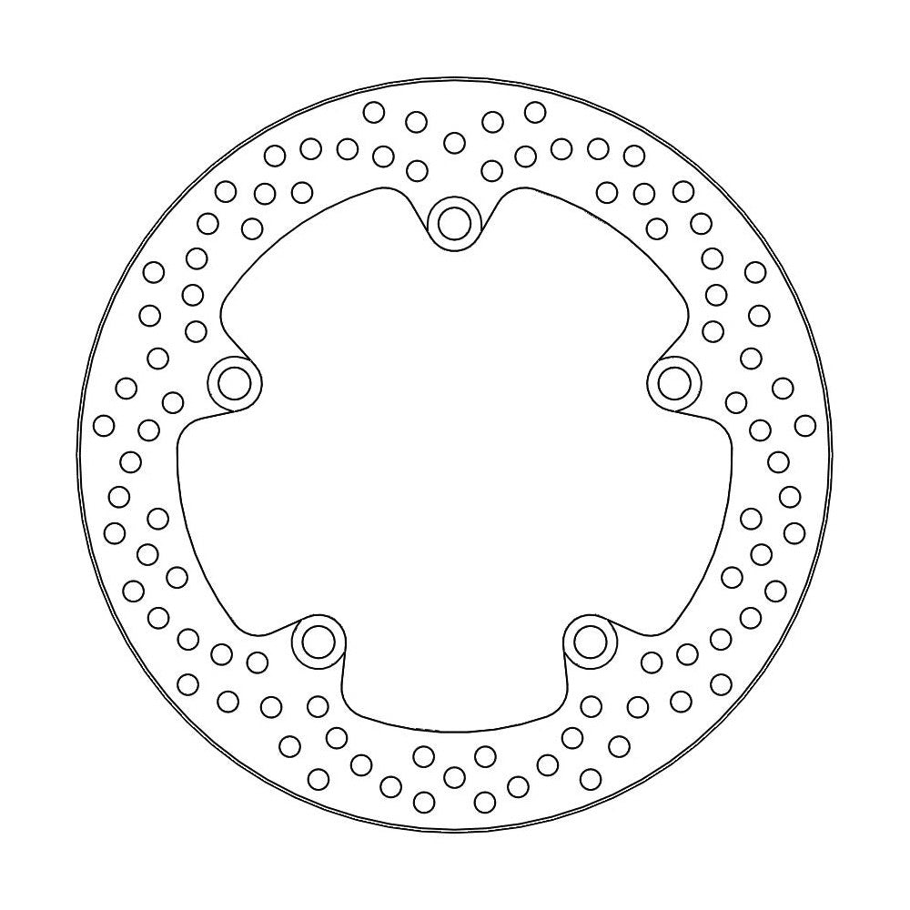 Brake Disc Rear Moto Master Halo Yamaha Mt07 Mt09 14-21 Mt07 Moto Cage Mt09 Spor