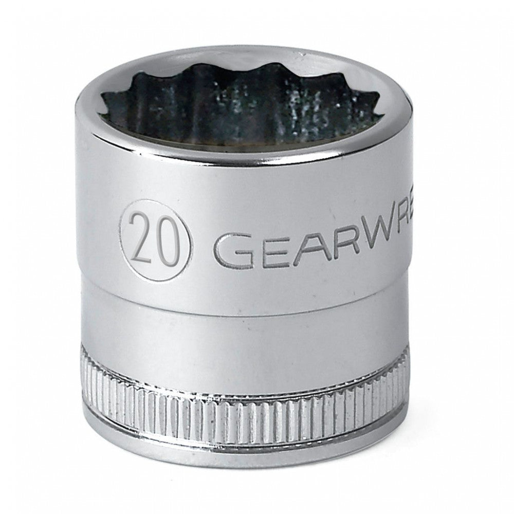 GEARWRENCH Socket 1/2" Drive Standard 12pt MET 12mm