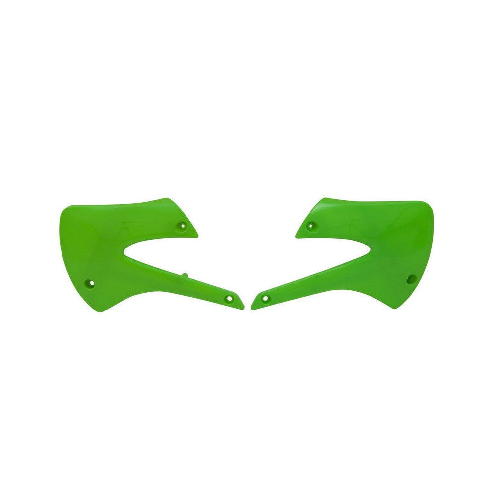 Radiator Shrouds Rtech Kx85 98-13 Kx100 04-13 Green