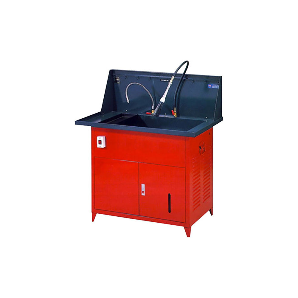 T&E Tools 40L Twin Pump Parts Washer