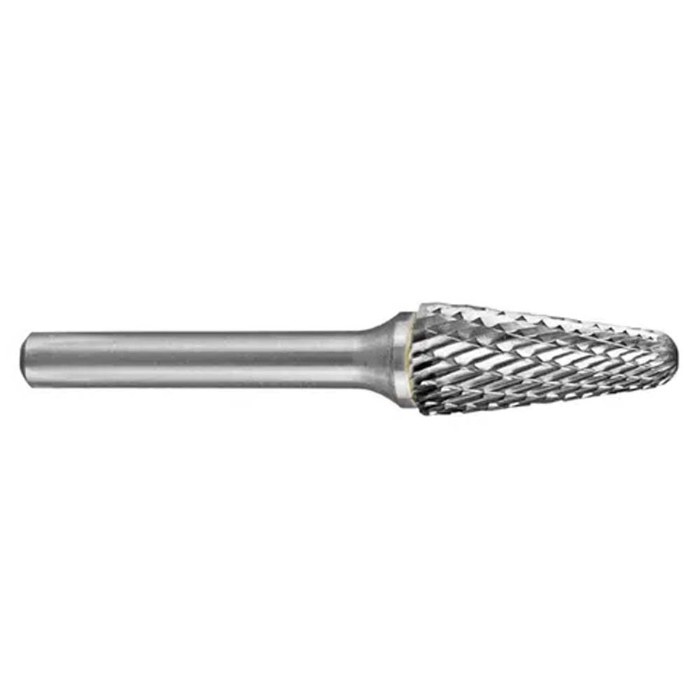 Holemaker Carbide Burr 3/4 x 1-1/2 x 1/4inch Tapered Radius