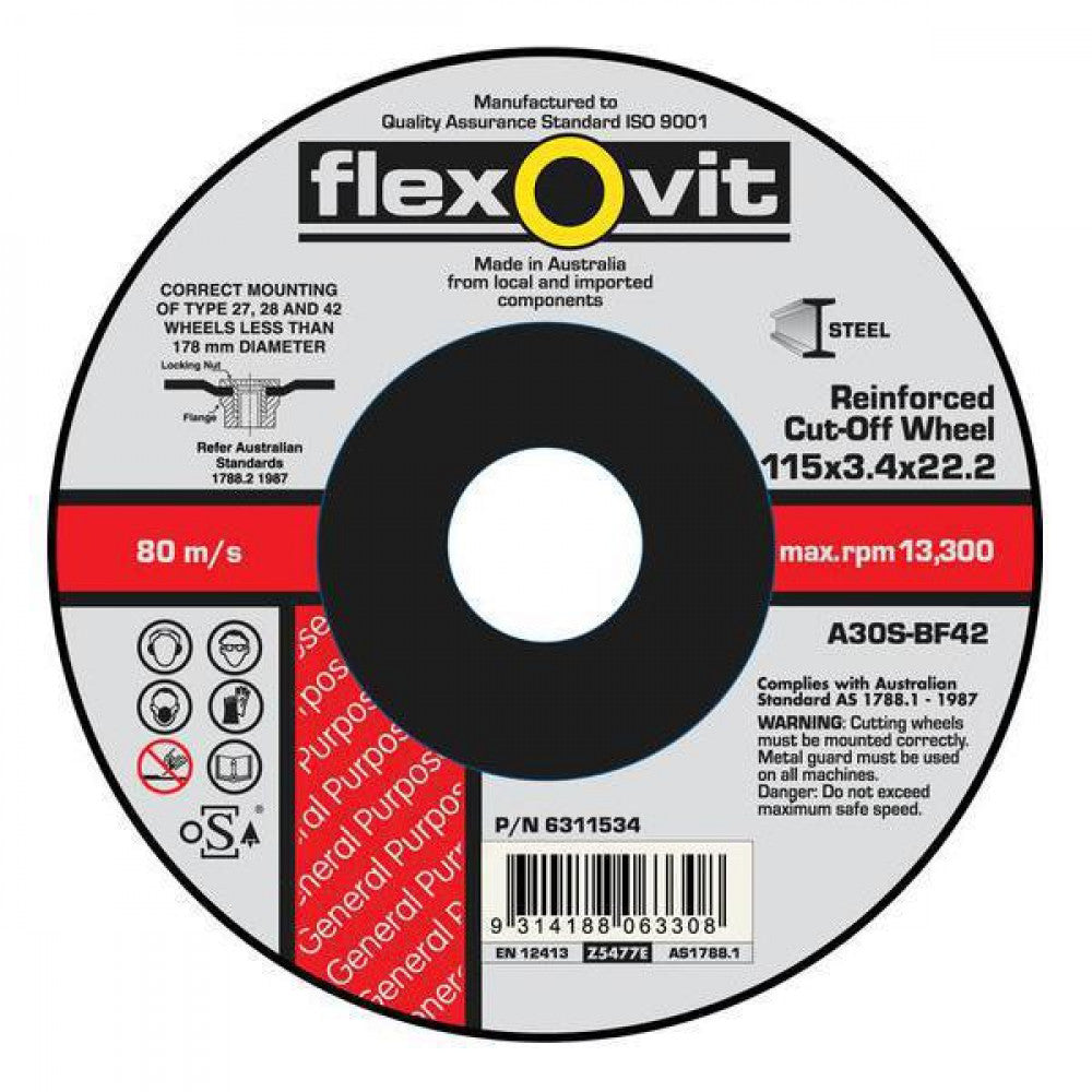 230x3.4x22mm A24/30T D/C C/O Disc 6023034