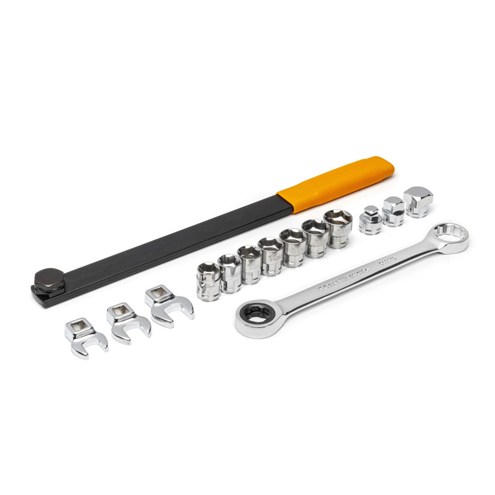 GEARWRENCH 15Pc Ratcheting Serpentine Belt Tool Set