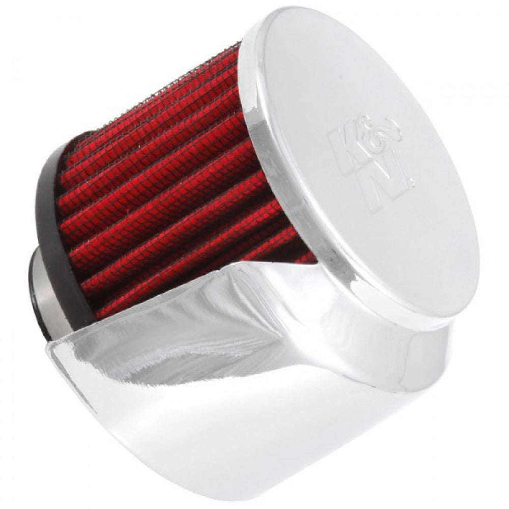 K&N Crankcase Vent Filter CHR/RED #62-1513