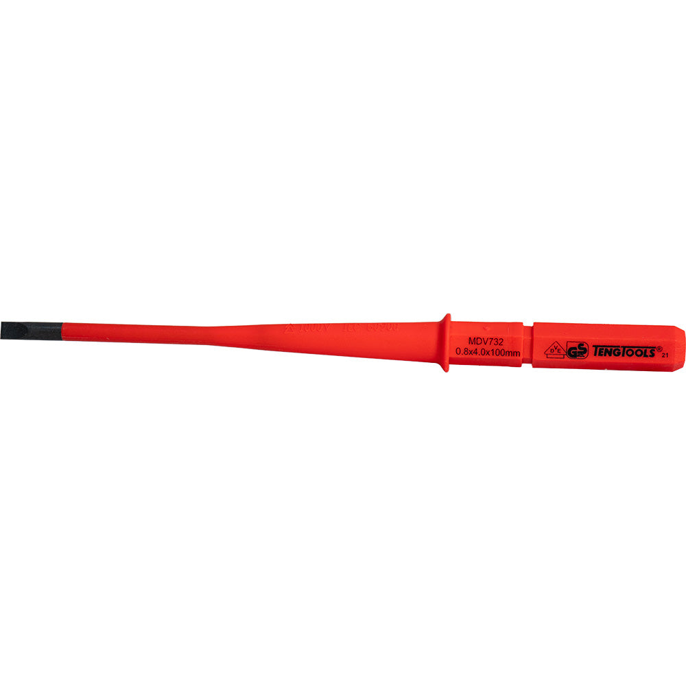 Teng 1000V Screwdriver Interchangeable 4 x 100mm F