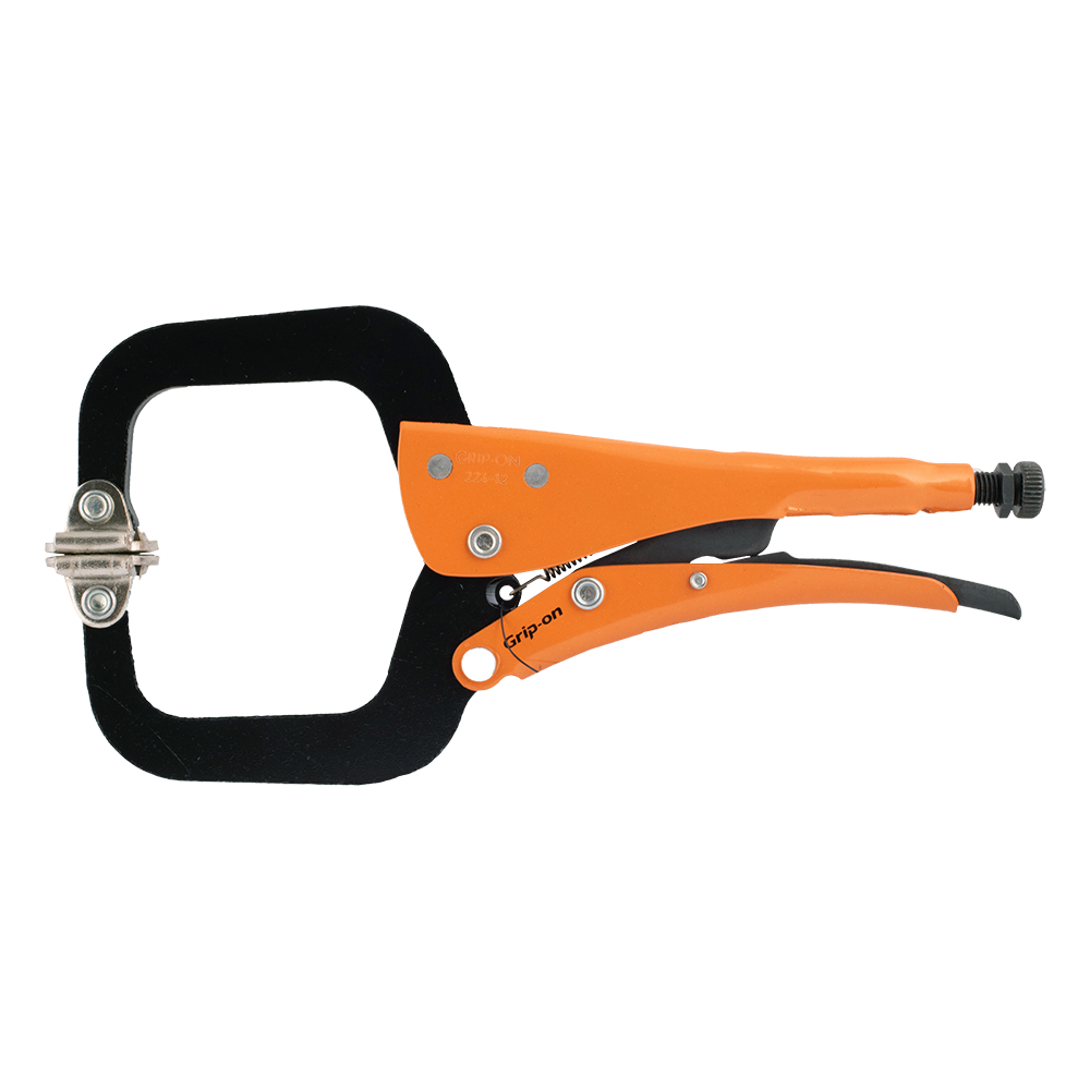 GRIP-ON 300mm C-Clamp With Swivel Pads