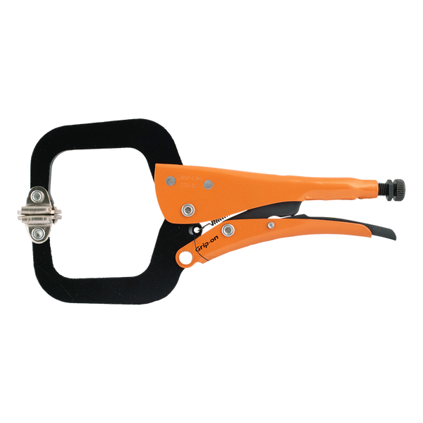 GRIP-ON 300mm C-Clamp With Swivel Pads