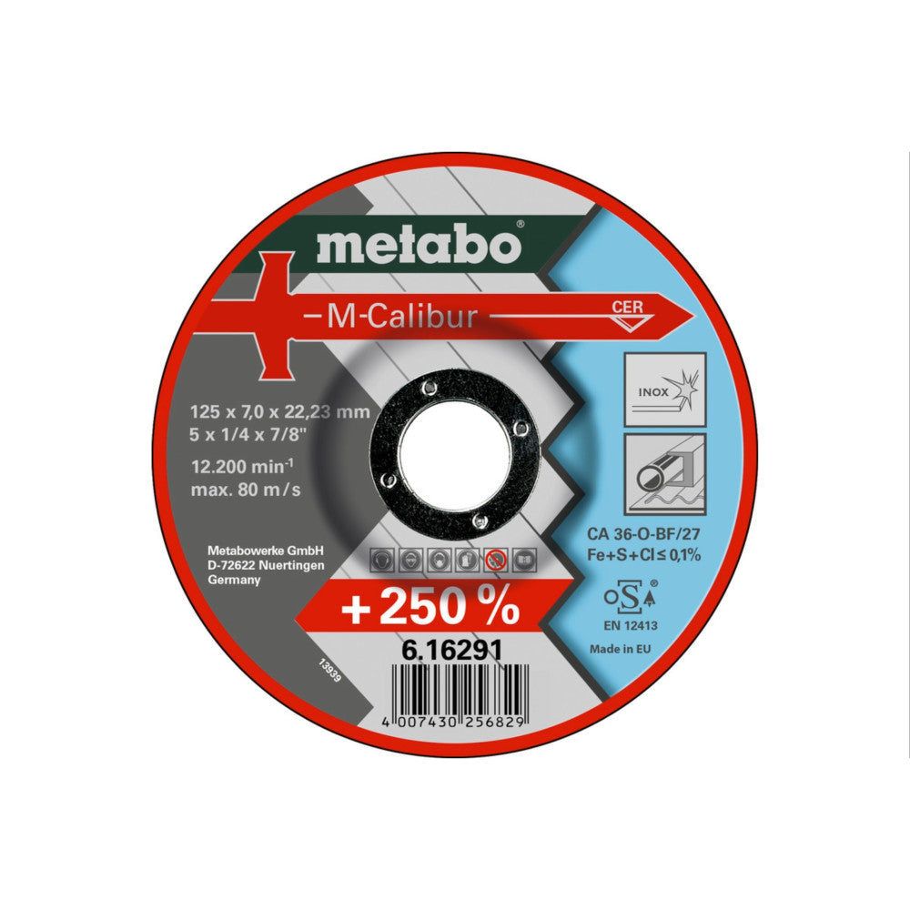 Metabo 125mm M-Calibur - 22.23mm Bore
