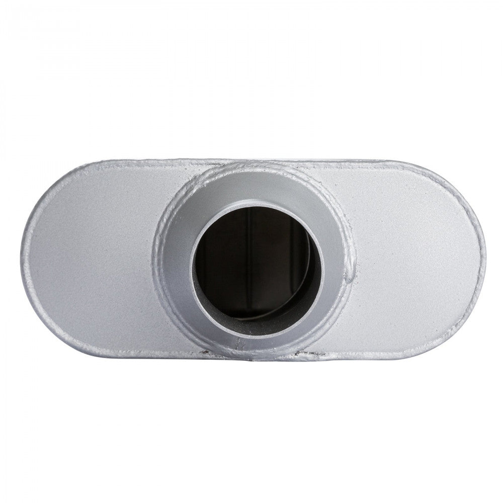 AFTERBURNER Universal Two Chamber 2.25 Offset In/2.25 CentreOut Muffler#ABE42441