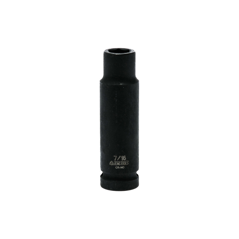 Teng 1/2in Dr. Deep Impact Socket 7/16in