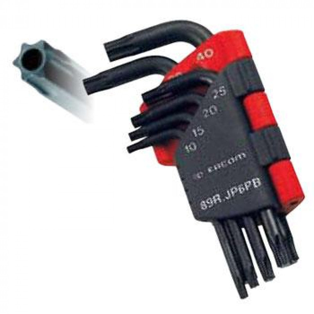 Resistorx Key Set T10 - T15 - T20 - T25 - T30 - T40 Std Facom 89R.JP6