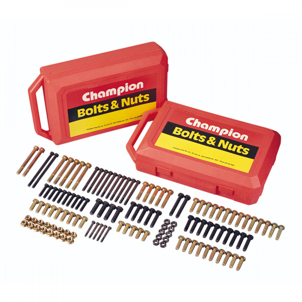 600PC CASE OF BOLT, SET SCREW & NUT GR8.8 - METRIC