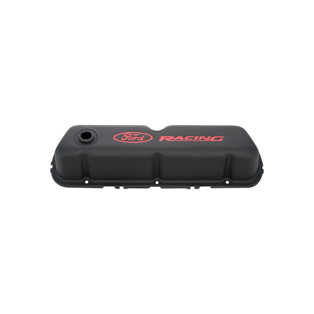 Proform Valve Cover Ford Racing Black Steel Embossed Pair#302-072