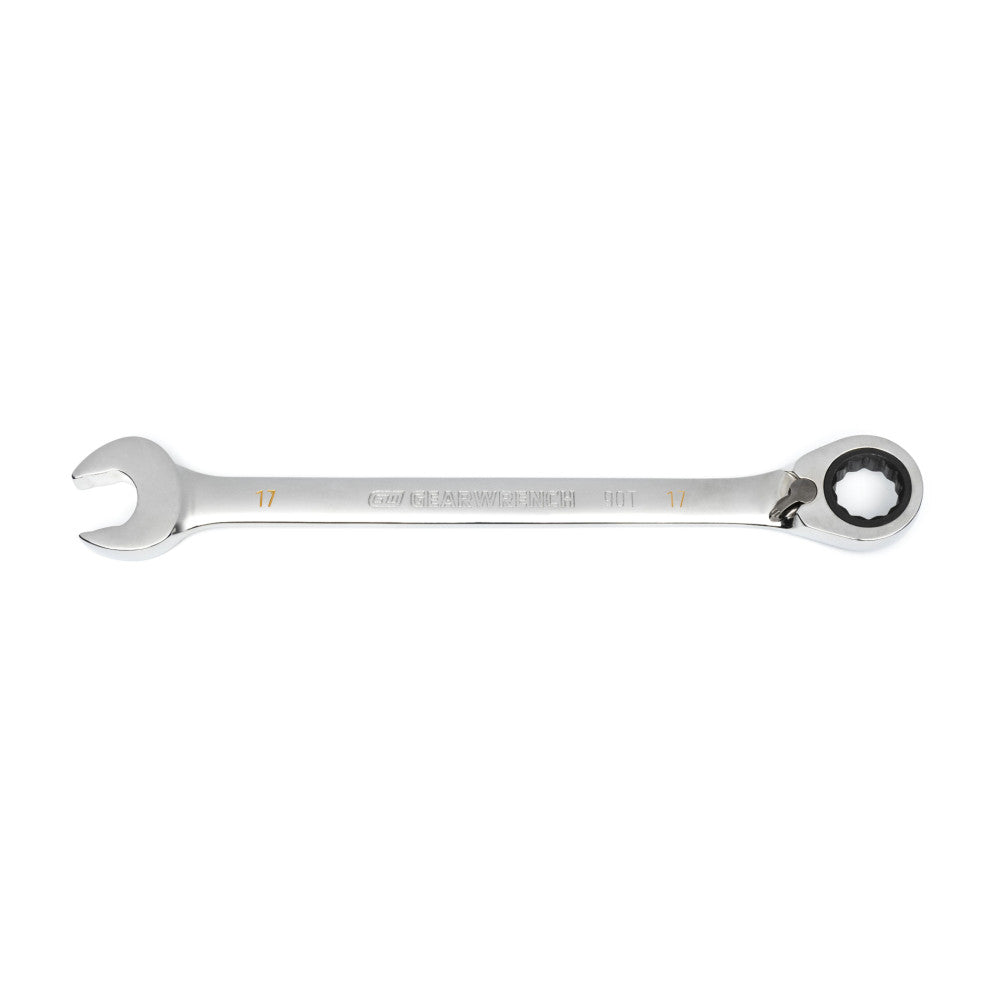 GEARWRENCH 17mm 90-Tooth 12 Point Reversible Ratcheting Wrench