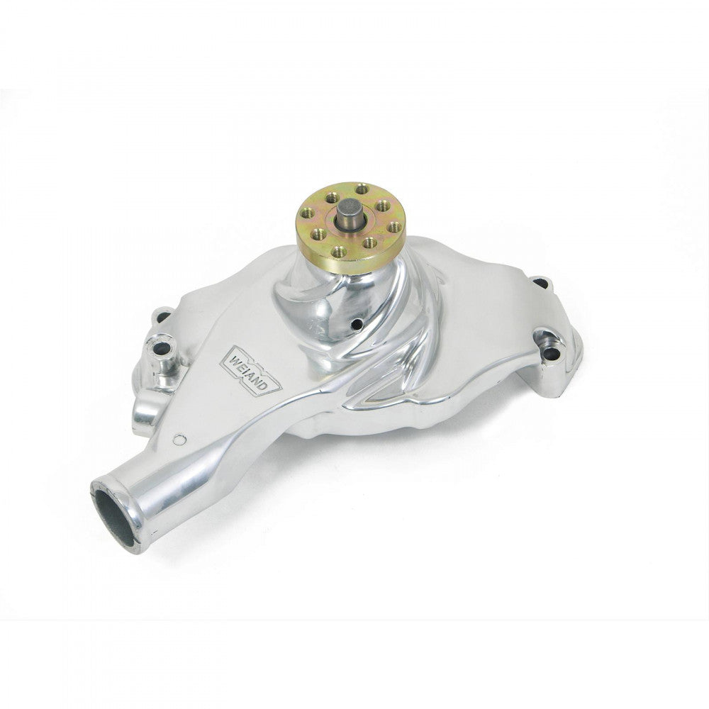 Weiand Polished Water Pump BB Chev Short #9212P