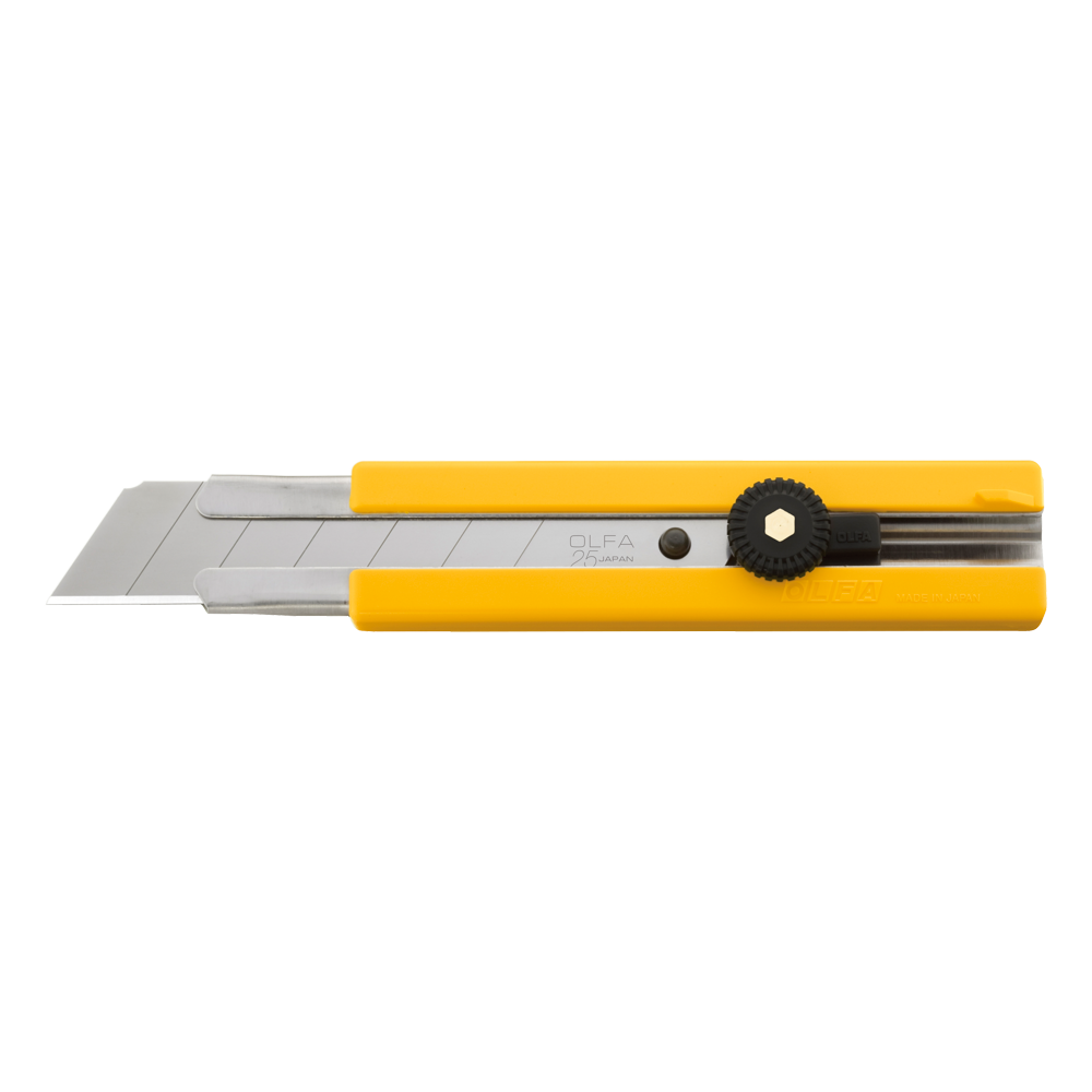 Utility Knife Ratchet-Lock - 25mm