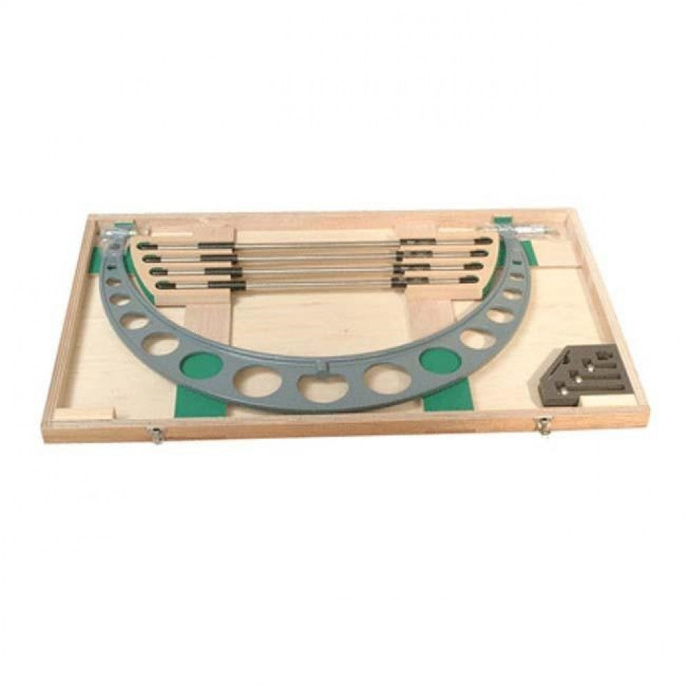 104-142A Mitutoyo Outside Micrometer Set 300-400mm - Interchangeable Anvils