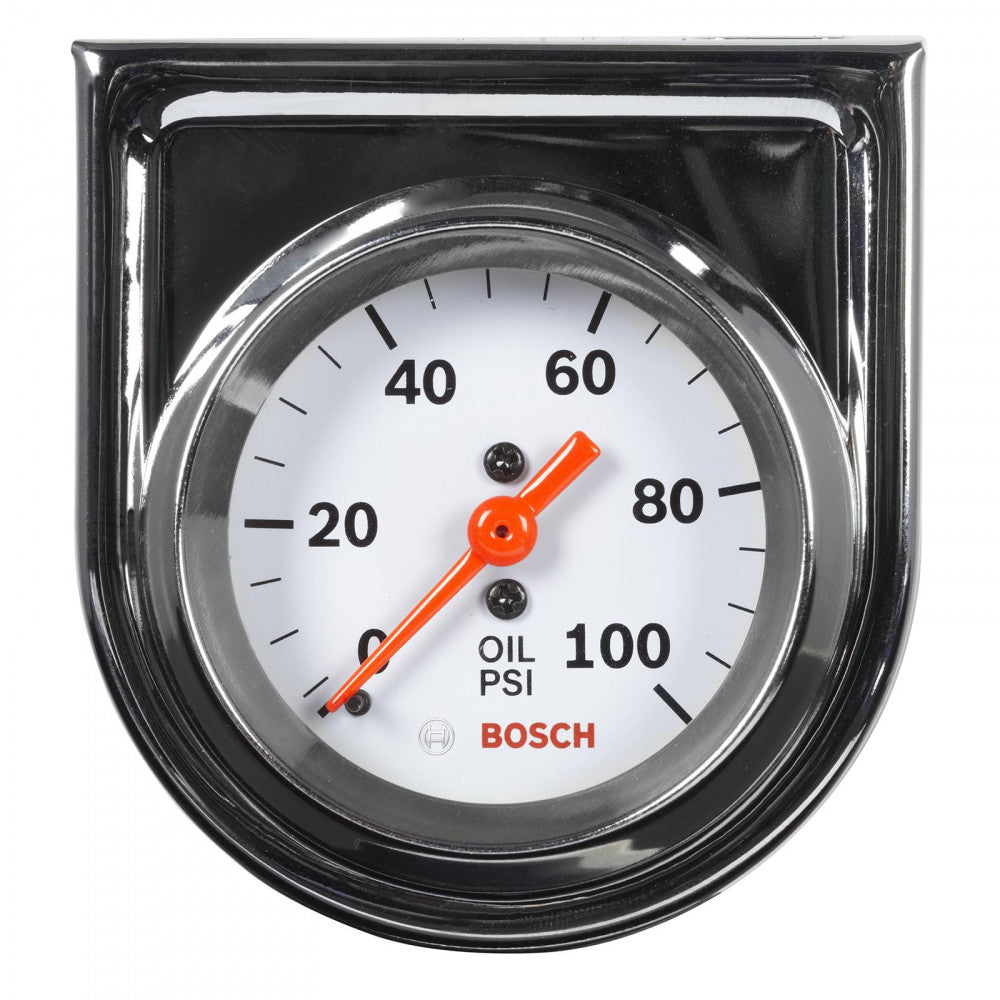 Bosch Chrome Oil Pressure Gauge 2" #8206