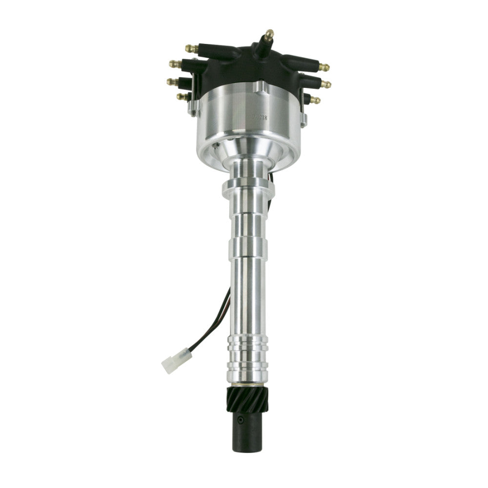 TSP Distributor Chev SB - BB Low Profile GM Crab Cap Black#9601BK