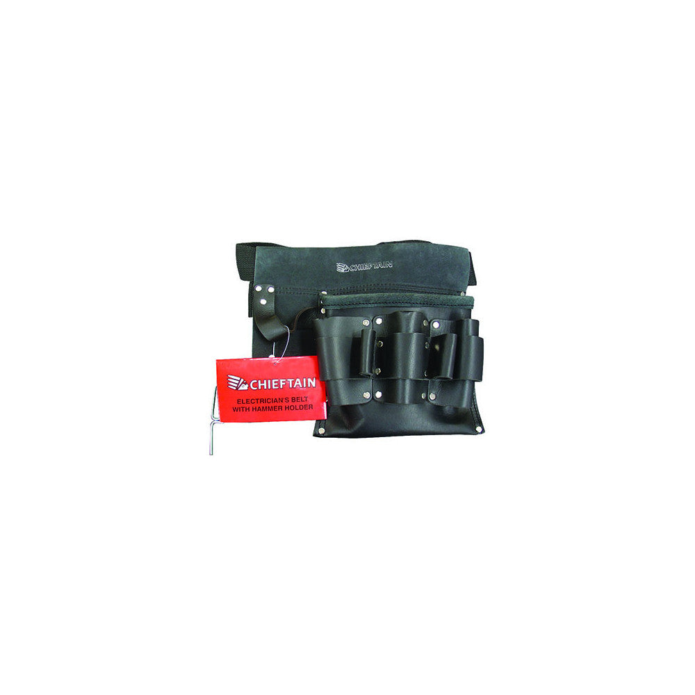 Electricans Apron With Hammer Holder (Brown)