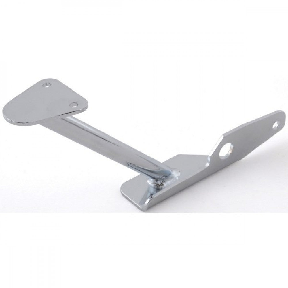 TSP CHROME STEEL THROTTLE RETURN SPRING & BRACKET KIT FOR HOLLEY CARBURETORS