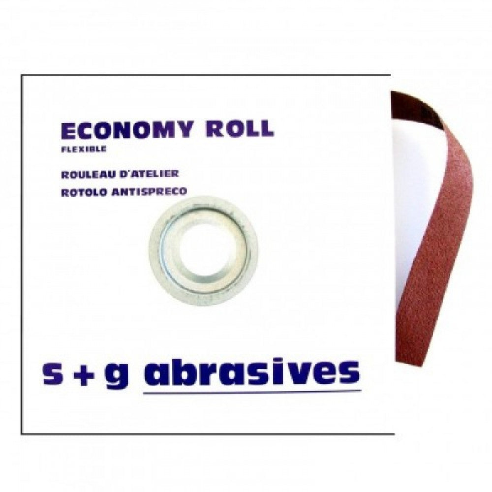 Engineers Abrasive Cloth Roll 38mm x 50M 100 Grit