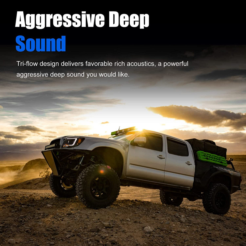 AFTERBURNER Universal Two Chamber 2.25 Centre In- Centre Out Muffler#ABE42440