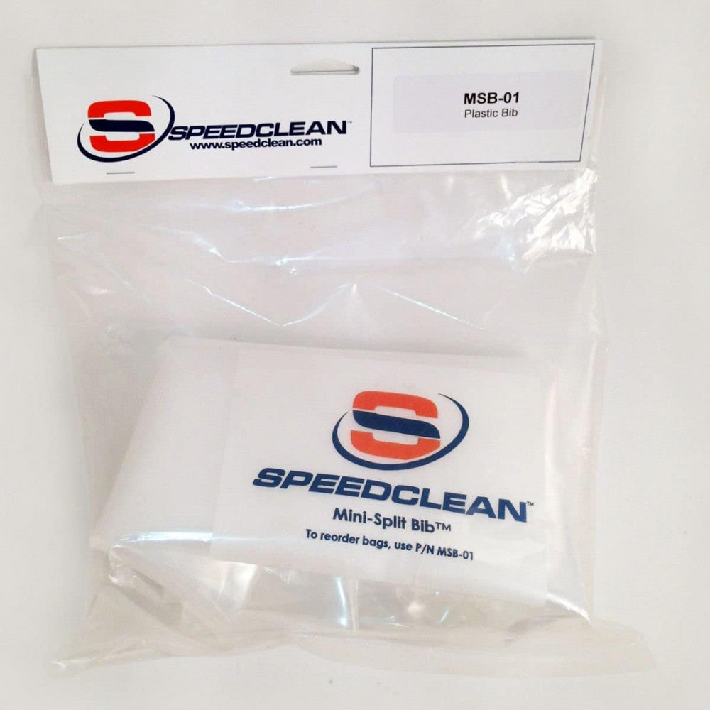 SpeedClean MSB-01 Mini-Split Bib Kit Replacement Bib