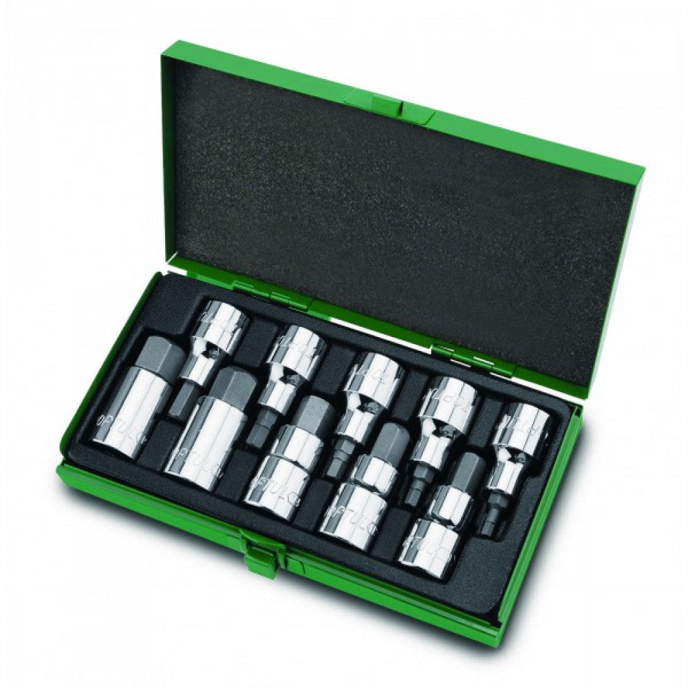 Toptul 1/2" Drive Hex Bit Socket Set 10 Pieces