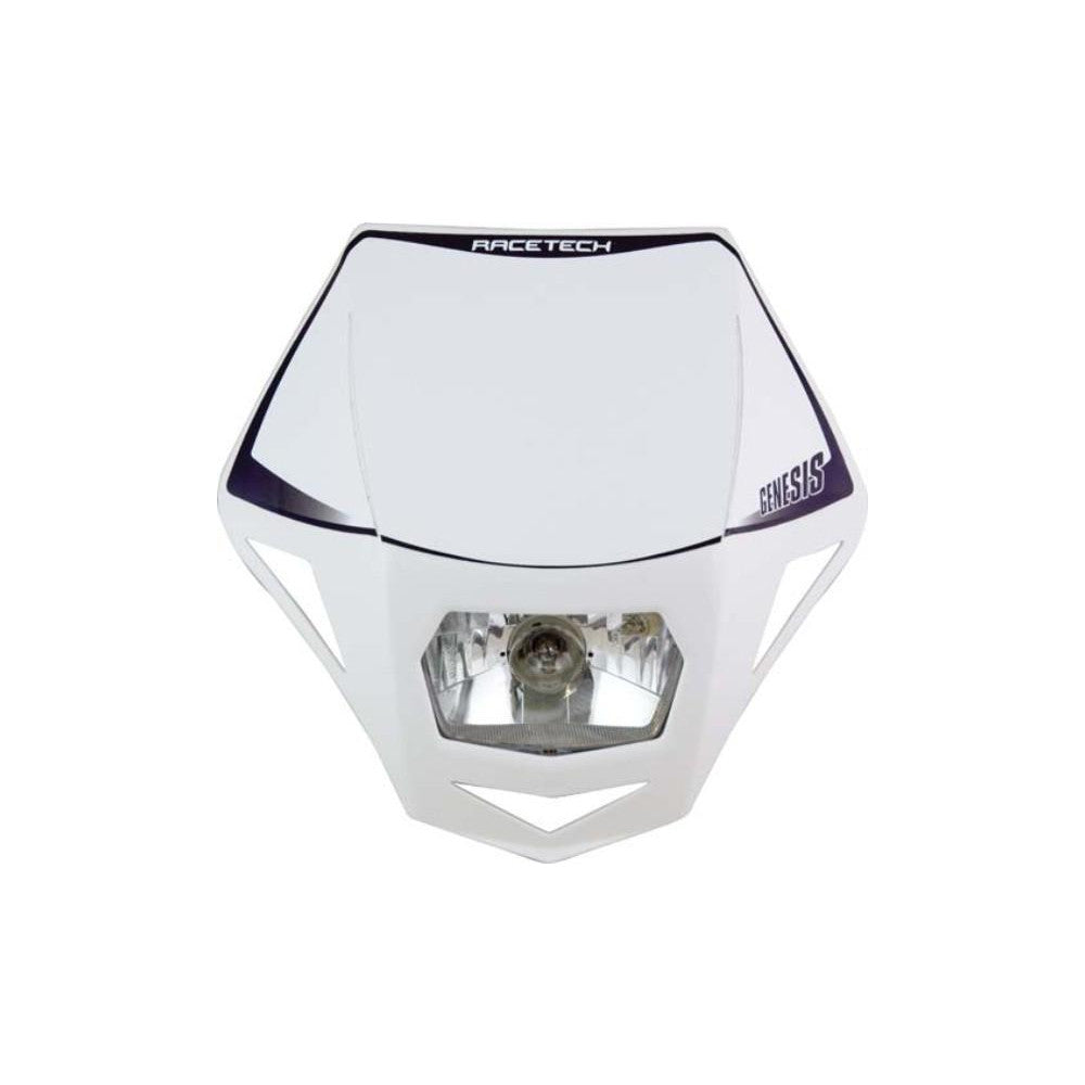 Headlight Assy Rtech Genesis E9 Cert Park Light & Halogen Ba20D 12V 35W Bulb & H