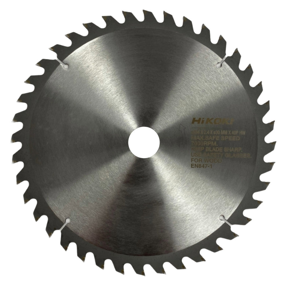 HiKOKI 255mm 40T Blade W/ 30mm Bore - Suits C10RJ & C3610DRA