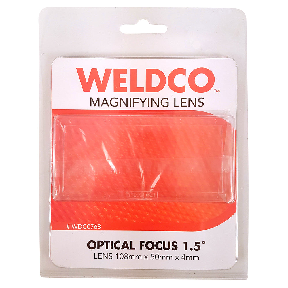 Weldco 1Pc Welding Helmet Magnifying Lens - 1.5 Degree