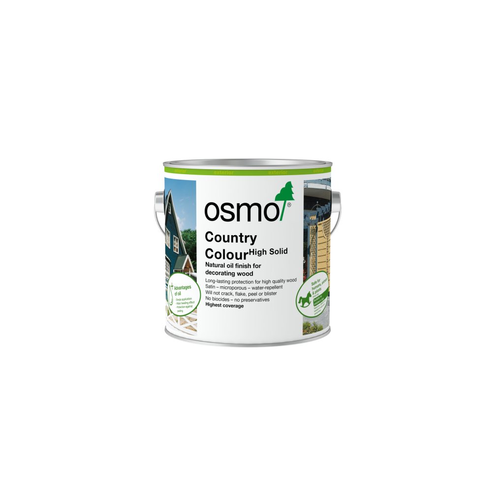 Osmo Country Colour - White 2101, 2.5 Litres