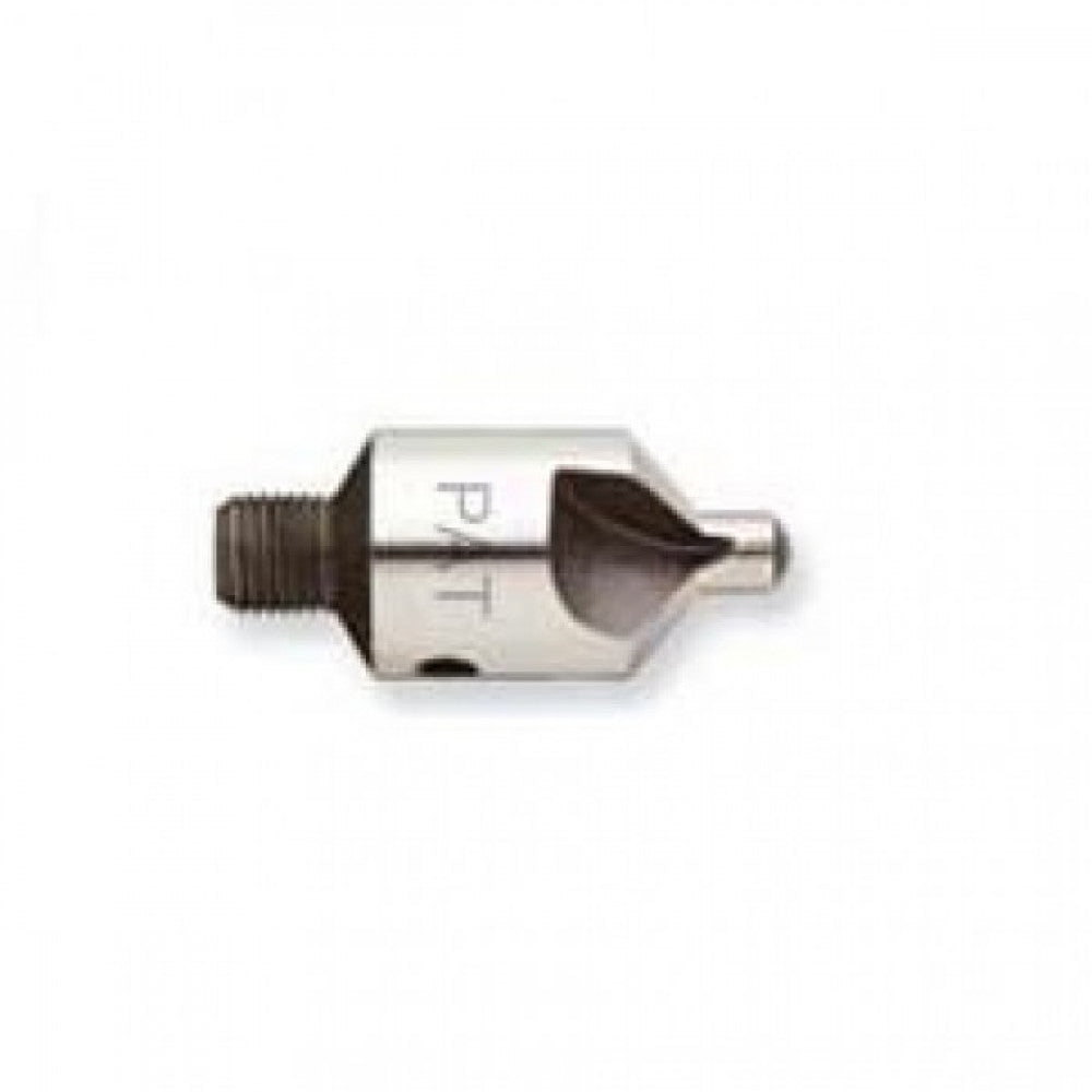 3/32" Pilot x 3/8" 120 Deg HSS 1/4-28 Threaded Shank Stop Countersink