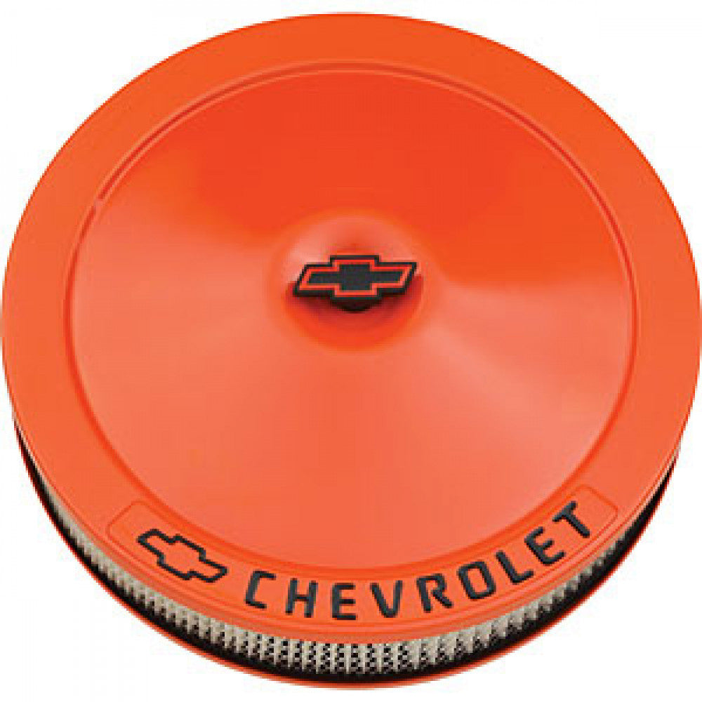 Proform GM Chev Air Cleaner Orange Bowtie #141-785