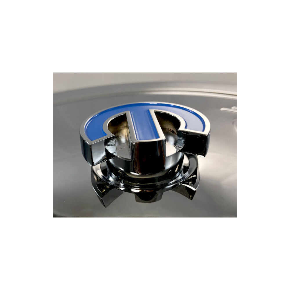 Proform Deluxe Mopar Omega Air Cleaner Centre Nut - Chrome-Blue Finish #440-337